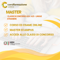 Master Classe di Concorso A24 / A25 - Lingue straniere